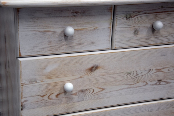 Ogłoszenie - komoda z szufladami z drewna sosnowego - jak nowa. Zdjęcie 6