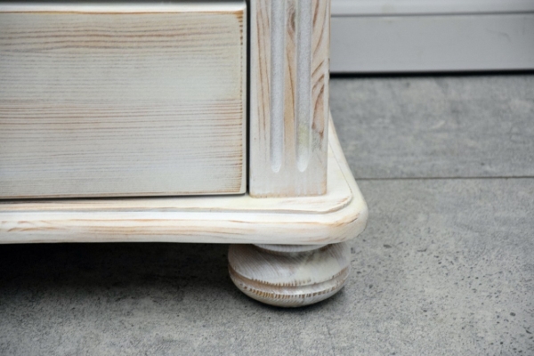 Ogłoszenie - witryna z drewna sosnowego - jak nowa. Zdjęcie 6