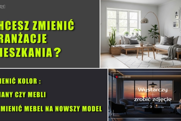 Ogłoszenie - Wizualizacja 3D  - zobacz jak będzie wyglądało mieszkanie po remoncie. Zdjęcie 2