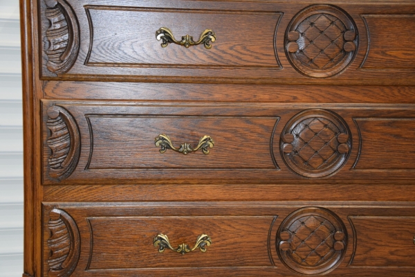 Ogłoszenie - komoda ludwikowska z szufladami - jak nowa. Zdjęcie 5