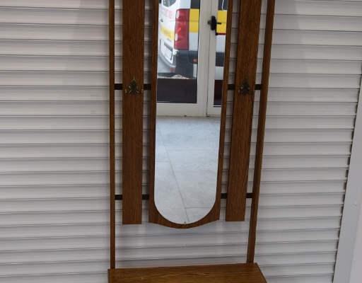 Ogłoszenie - garderoba dębowa do przedpokoju - jak nowa. Zdjęcie 1