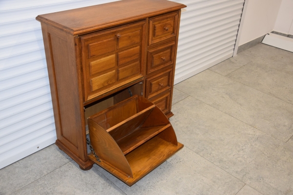 Ogłoszenie - szafka na buty dębowa - jak nowa. Zdjęcie 5