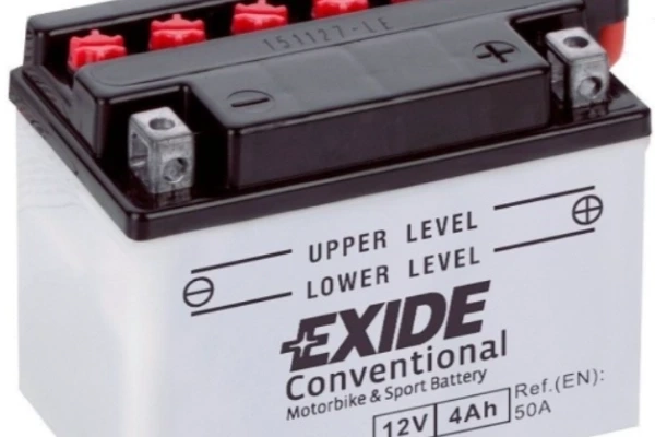 Ogłoszenie - Akumulator MOTO 4Ah 50A P+ EXIDE EB4L-B. Zdjęcie 1