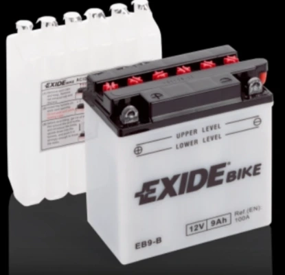 Ogłoszenie - Akumulator MOTO 9Ah 100A EXIDE EB9-B L+. Zdjęcie 1