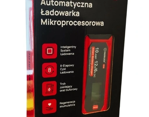 Ogłoszenie - Automatyczna ładowarka mikroprocesorowa Enerblock 12V 10A AGM GEL EFB. Zdjęcie 1