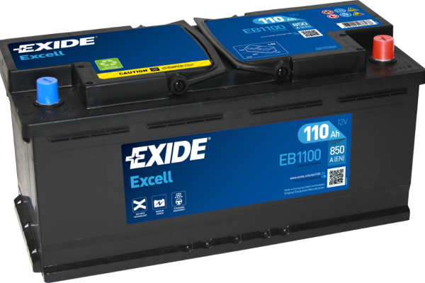 Ogłoszenie - Akumulator Exide Excell 110Ah 850A EB1100 EN PRAWY PLUS. Zdjęcie 3