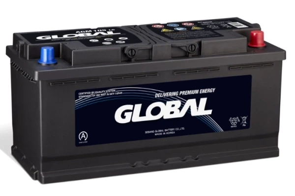 Ogłoszenie - Akumulator 105Ah 950A Global AGM START&STOP. Zdjęcie 1