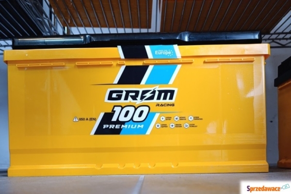 Ogłoszenie - Akumulator 100Ah 850A Grom Racing - Opole. Zdjęcie 1