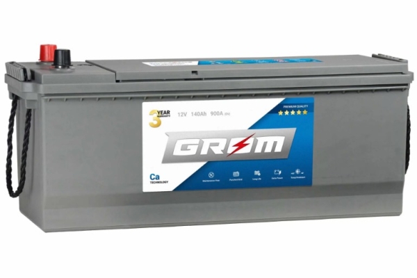 Ogłoszenie - Akumulator 140Ah 900A Grom Premium. Zdjęcie 1