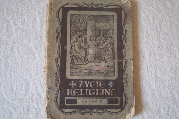 Ogłoszenie - Życie religijne część II Z. Baranowski, J. Noryśkiewicz. Zdjęcie 1