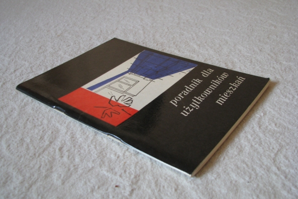 Ogłoszenie - Poradnik dla użytkowników mieszkań, B. Sajek, B. Lipińska. Zdjęcie 3