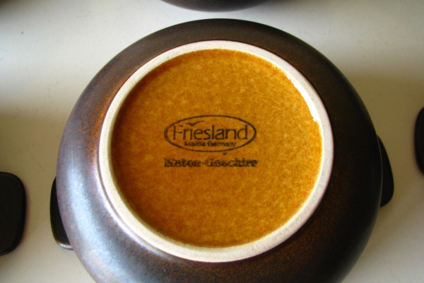 Ogłoszenie - Kamionkowe miseczki z uszkami talerzyki i patera – tacka, na 6 osób. Zdjęcie 7