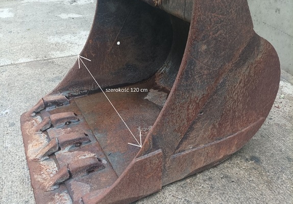 Ogłoszenie - Łyżka kopiąca szerokości 1200mm. Zdjęcie 1