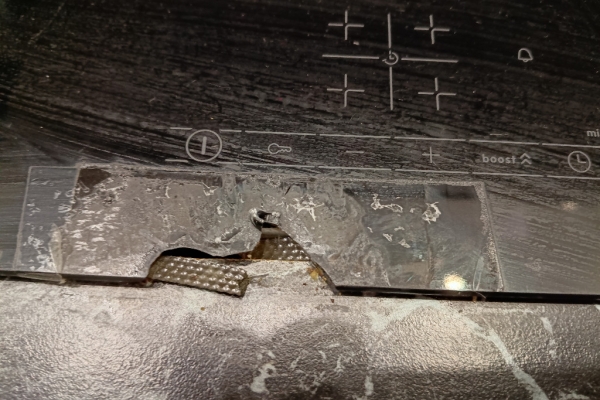 Ogłoszenie - Płyta indukcyjna Bosch pęknięta, sprawna PUE611BB2E. Zdjęcie 3