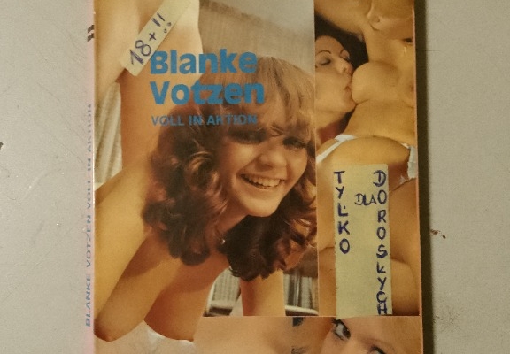 Ogłoszenie - Czasopismo Blanke Votzen ostra erotyka XXX. Zdjęcie 1