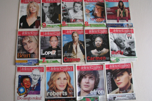 Ogłoszenie - Gazeta telewizyjna TV - Gazeta Wyborcza z lat 2008 - 2010. Zdjęcie 5