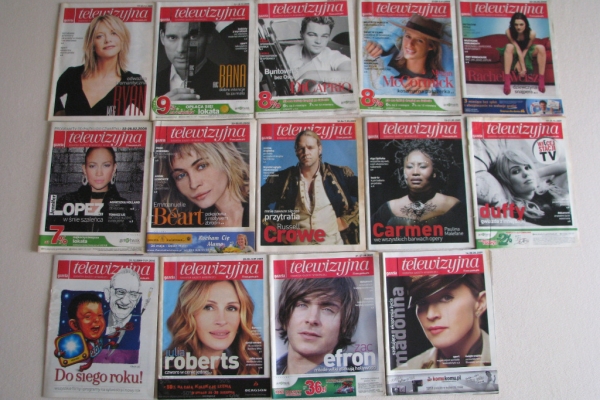 Ogłoszenie - Gazeta telewizyjna TV - Gazeta Wyborcza z lat 2008 - 2010. Zdjęcie 1
