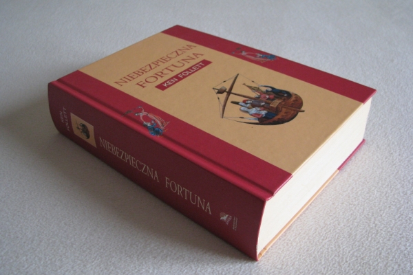 Ogłoszenie - Niebezpieczna fortuna – Ken Follett - twarda oprawa. Zdjęcie 3