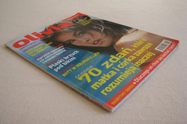 Ogłoszenie - Magazyn Olivia – miesięcznik nr 5 maj 2004r.. Zdjęcie 2