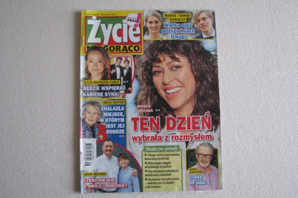 Ogłoszenie - Życie na gorąco –tygodnik  nr 16, kwiecień 2023 r.. Zdjęcie 1