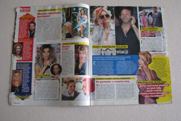 Ogłoszenie - Magazyn Na żywo – tygodnik nr 29 (243) lipiec 2012 r.. Zdjęcie 2