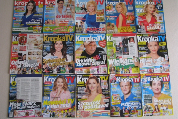 Ogłoszenie - Kropka Tv - gazeta, program telewizyjny z lat 2013 - 2020. Zdjęcie 1