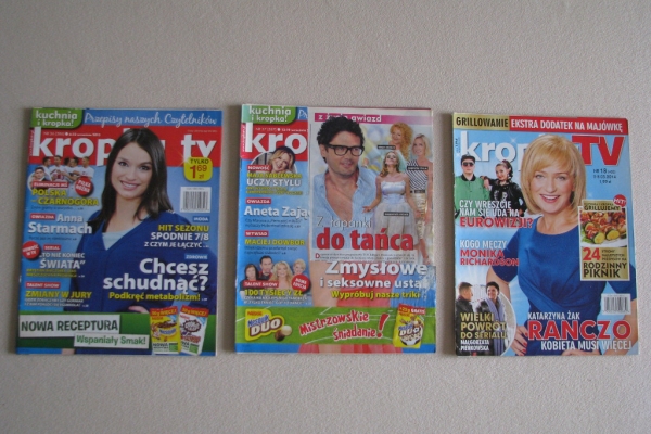 Ogłoszenie - Kropka Tv - gazeta, program telewizyjny z lat 2013 - 2020. Zdjęcie 2