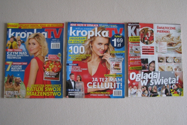 Ogłoszenie - Kropka Tv - gazeta, program telewizyjny z lat 2013 - 2020. Zdjęcie 3