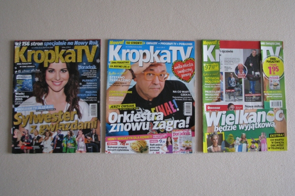 Ogłoszenie - Kropka Tv - gazeta, program telewizyjny z lat 2013 - 2020. Zdjęcie 4