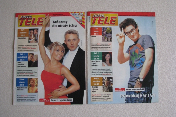 Ogłoszenie - Super Tele - gazeta, program telewizyjny z 2006 r.. Zdjęcie 3