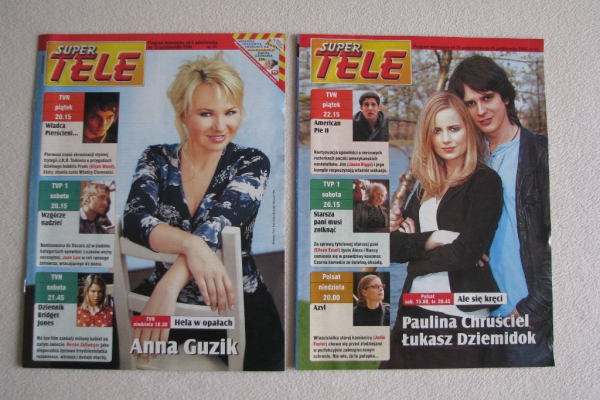 Ogłoszenie - Super Tele - gazeta, program telewizyjny z 2006 r.. Zdjęcie 4
