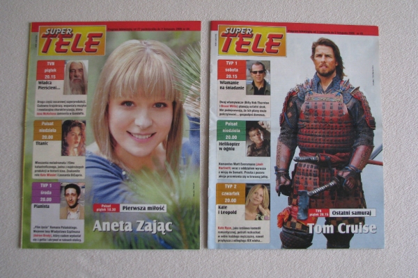 Ogłoszenie - Super Tele - gazeta, program telewizyjny z 2006 r.. Zdjęcie 5