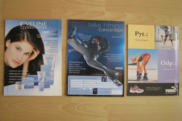 Ogłoszenie - Shape, nr 1-3, 2004 rok - magazyn - uroda, zdrowie, fitness, styl życia. Zdjęcie 2