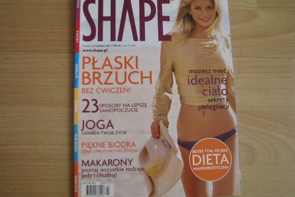 Ogłoszenie - Shape, nr 1-3, 2004 rok - magazyn - uroda, zdrowie, fitness, styl życia. Zdjęcie 9