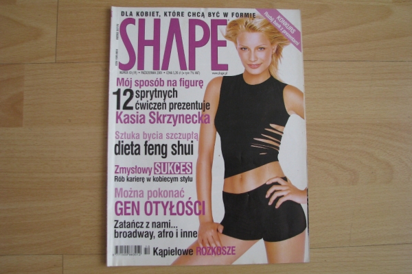 Ogłoszenie - Shape z lat 2001 - 2003 - magazyn dla kobiet, które chcą być w formie. Zdjęcie 4