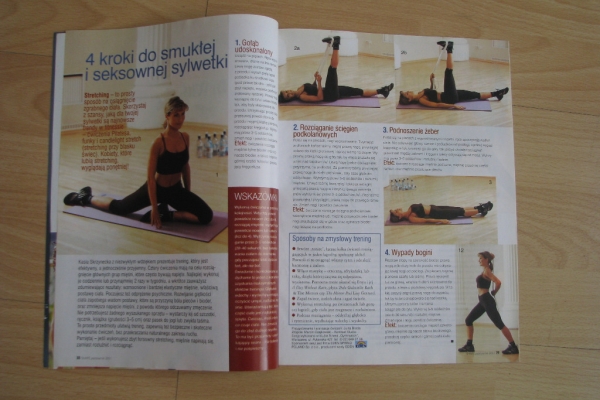 Ogłoszenie - Shape z lat 2001 - 2003 - magazyn dla kobiet, które chcą być w formie. Zdjęcie 5