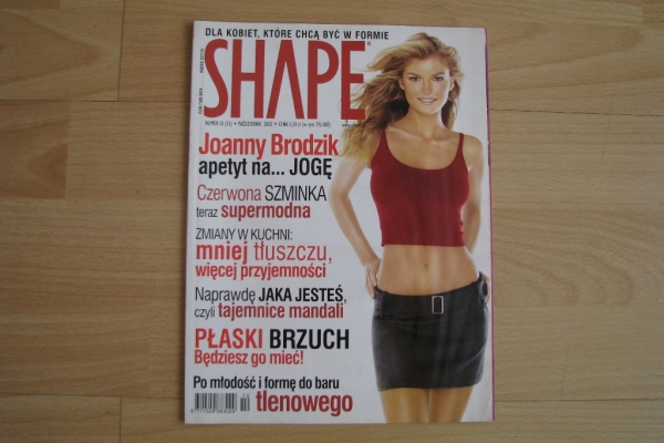 Ogłoszenie - Shape z lat 2001 - 2003 - magazyn dla kobiet, które chcą być w formie. Zdjęcie 6