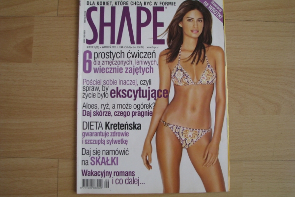 Ogłoszenie - Shape z lat 2001 - 2003 - magazyn dla kobiet, które chcą być w formie. Zdjęcie 10