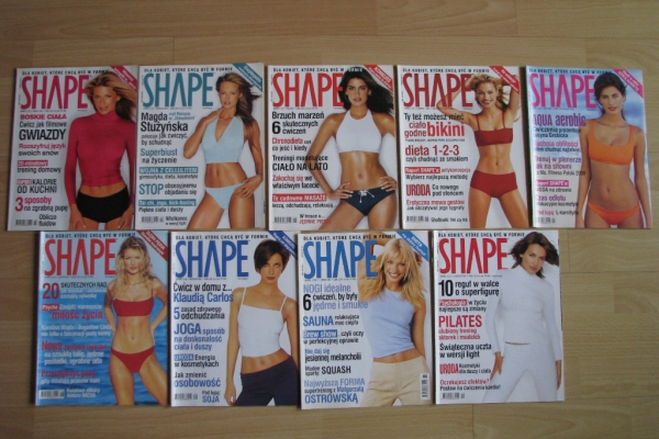 Ogłoszenie - Magazyn Shape, Fitness i Uroda, Lady Fitness z lat 1994 – 2008. Zdjęcie 3
