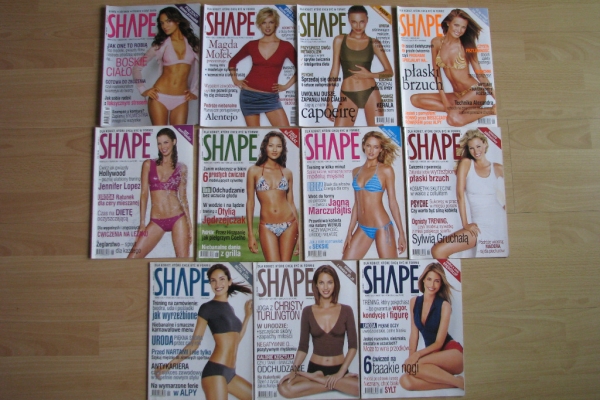 Ogłoszenie - Magazyn Shape, Fitness i Uroda, Lady Fitness z lat 1994 – 2008. Zdjęcie 5