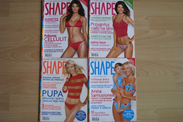 Ogłoszenie - Magazyn Shape, Fitness i Uroda, Lady Fitness z lat 1994 – 2008. Zdjęcie 6