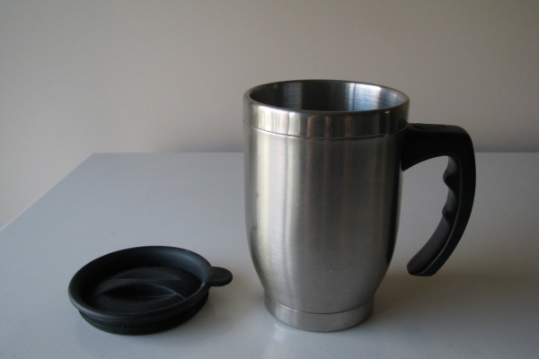 Ogłoszenie - Stalowy kubek termiczny Termite z pokrywką. Zdjęcie 3