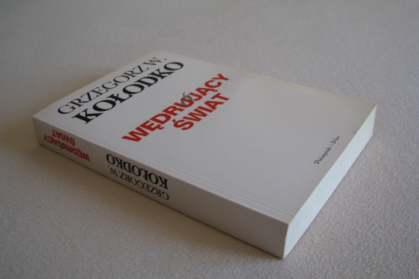Ogłoszenie - Wędrujący świat – Grzegorz W. Kołodko – autograf autora. Zdjęcie 3