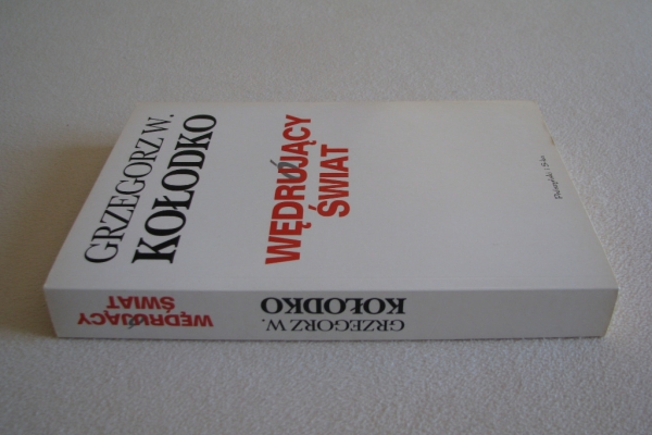 Ogłoszenie - Wędrujący świat – Grzegorz W. Kołodko – autograf autora. Zdjęcie 5