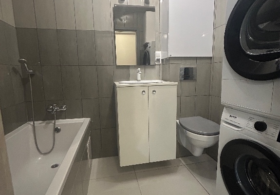 Ogłoszenie - 34.08m w nowym bloku. Niski czynsz, w pełni wyposażone, duży parking, teren ogrodzony z monitoringiem.. Zdjęcie 1