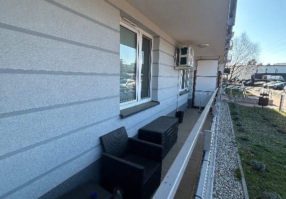 Ogłoszenie - 34.08m w nowym bloku. Niski czynsz, w pełni wyposażone, duży parking, teren ogrodzony z monitoringiem.. Zdjęcie 2