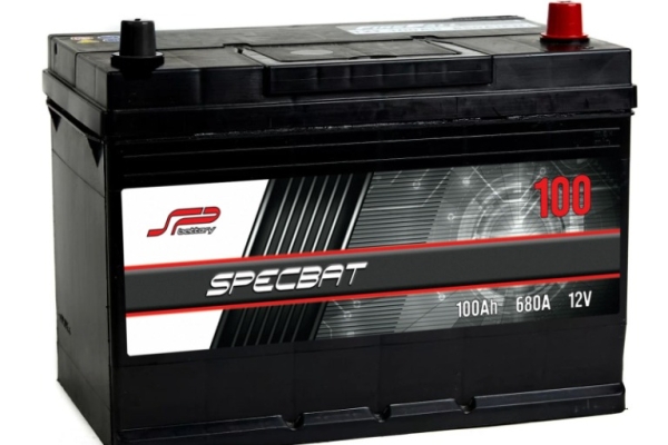 Ogłoszenie - Akumulator 100Ah 680A EN SPECBAT Japan PRAWY PLUS. Zdjęcie 1