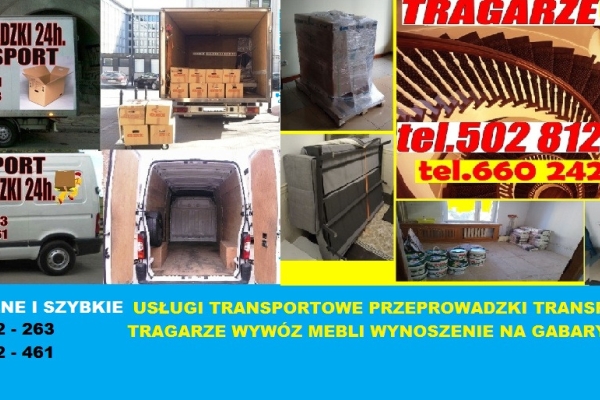 Ogłoszenie - usługi transportowe warszawa przeprowadzki tanie szybkie warszawa Tragarze profesjonalnie. Zdjęcie 1
