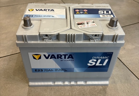 Ogłoszenie - Akumulator VARTA Blue Dynamic E23 70Ah 630A EN P+ Japan. Zdjęcie 1