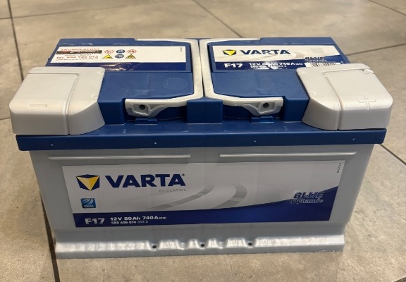 Ogłoszenie - Akumulator VARTA Blue Dynamic F17 80Ah 740A EN. Zdjęcie 1